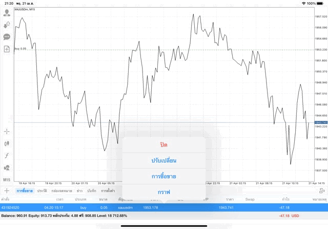 24 ช.ม. การลงทุนทองออนไลน์